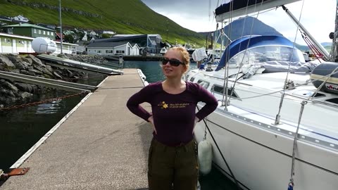 Adventure Now Season 1 Ep14. Sailing yacht Altor of Down from Torshavn to Vestmanna, & Fuglafjordur!