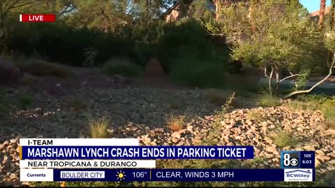 Videos show Las Vegas crash involving NFL star Marshawn Lynch in case that ended in parking ticket