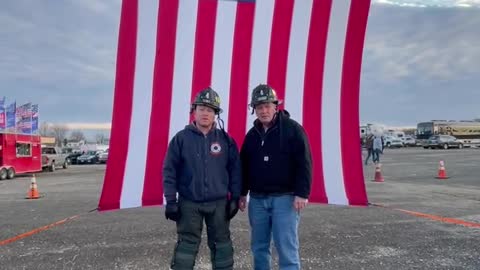 3/3/2022 FDNY Brothers Rendezvous with “The People’s Convoy” Cambridge, Ohio