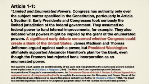 Constitution: Powers