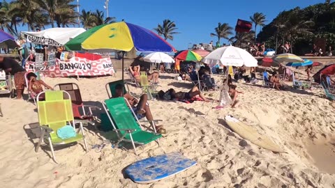 Rio de Janeiro Leblon Arpoador Beaches Brazil