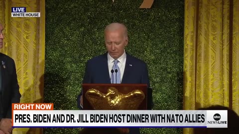 NATO SUMMIT Dinner | Did Biden and Fetterman do a body swap?