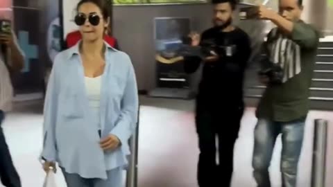 Malaika Arora Spotted At Airport