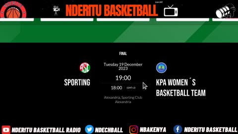 A Sporting Will Play KPA in the Finals - FIBA Africa Women's Basketball League