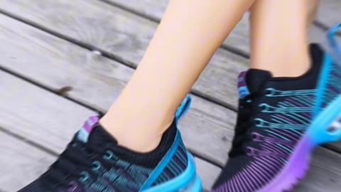 Women's running shoes light travel shoes