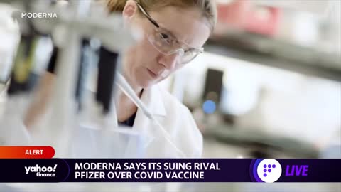 Moderna sues Pfizer, BioNTech over COVID vaccine patent