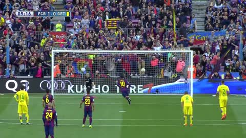 Best Panenka Penalty Ever ● Lionel Messi Brilliant Panenka Penalty Goal vs Getafe CF