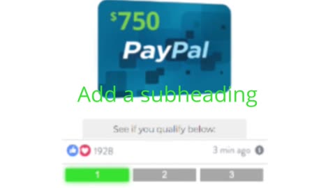 Get a $1000 Paypal Gift Card to Spend!