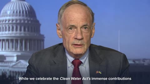 Senator Tom Carper Celebrates the 50th Anniversary of the Clean Water Act