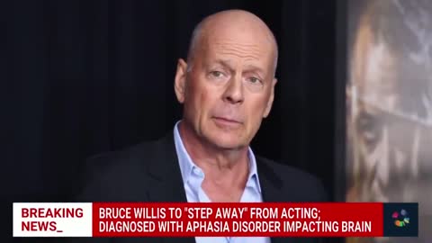 Bruce Willis To Step Away From Acting After Aphasia Diagnosis