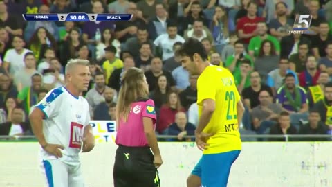 Recardo kaka and beautiful referee