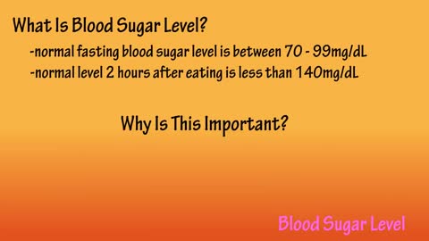 What Is High Blood Sugar Levels - Blood Glucose Levels Explained - Normal Sugar Level In Blood