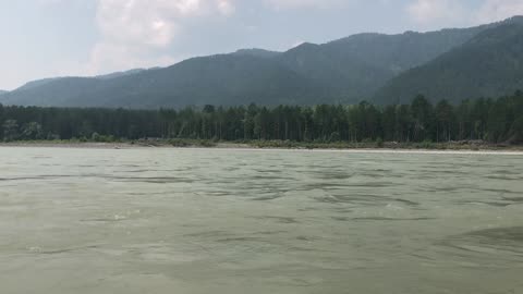 The Katun River in Altai, Russia