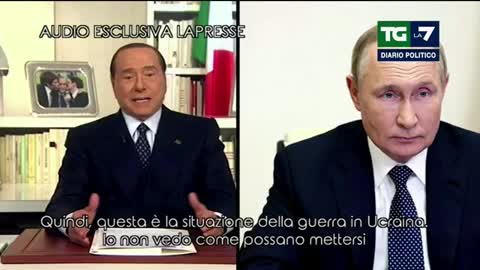 🔴 Audio di Berlusconi che parla dell'Ucraina, di Putin e di Zelensky