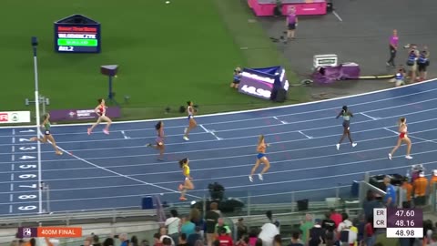 Kaczmarek 🆚 Adeleke! 🔥 Women's 400m final replay /Roma 2024