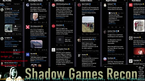 #AlexJonesNWOWars - Part 1 #TySights #ShadowGamesRecon #News #LIVE 1/5/24