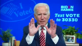 Was Biden senile when he spilled the beans about voter fraud back in 2020?