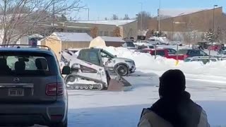 Man arrested after he rams vehicles at Home Depot with a skid-steer loader LINCOLN, Nebraska