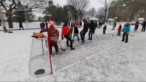 Hockey & Horns - Freedom Convoy 2022 Memories