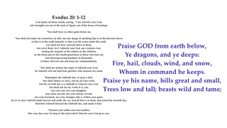 Psalm 148 "The LORD of heav’n confess, on high his glory raise." Tune: St John. Scottish Psalter