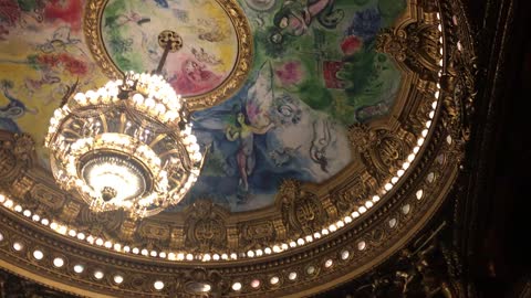 Chagall in Paris Opera Garnier.
