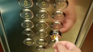 Elevator Trick to Prevent Touching Buttons