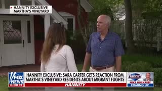 Martha's Vineyard Residents RIP INTO Biden For Ignoring The Border