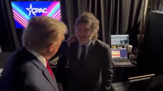 You will NOT Believe what President Milei did when he met President Trump!!!