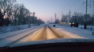 Cold Morning Drive