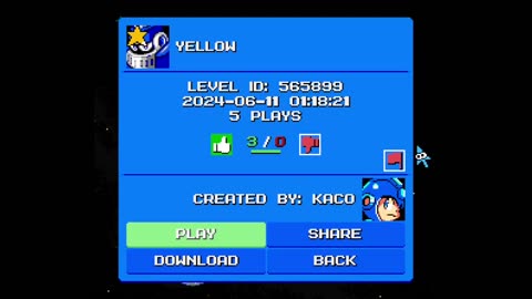 Mega Man Maker Level Highlight: "Yellow" by Kaco