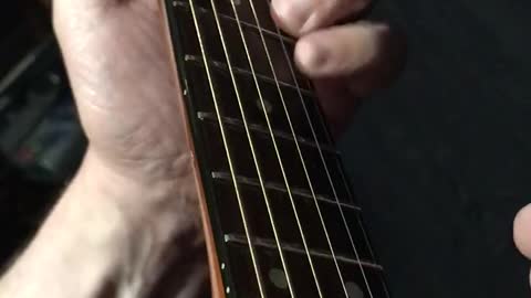 Guitar Lesson - 4 Finger Hammer On And Pull Off - 3 Half Steps