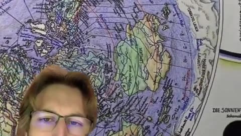 An old German Flat Earth map