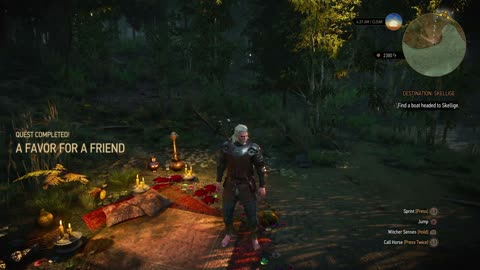 The Witcher 3 - A favor for A friend