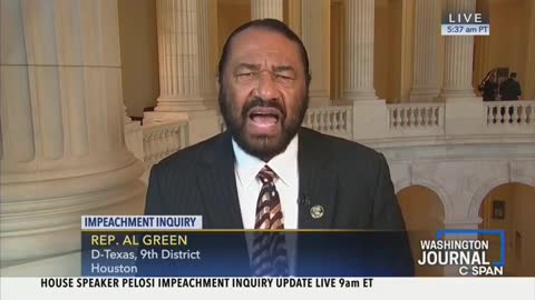 Democrat Al Green wants to impeach Trump multiple times