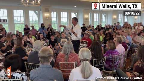 "It May Be Funny to You, Motherf*cker" — Beto Snaps When Heckler Laughs at Gun Control Rant