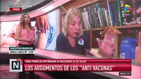 Por que no vacvnar a tus hijos. Autismo. Dra Chinda Brandolino Argentina. TV.