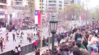 Army day Parade in Chile