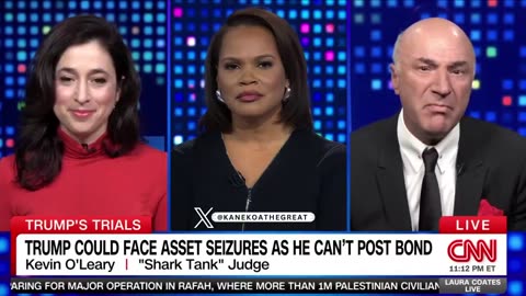 "Kevin O'Leary Defends Trump, Criticizes Asset Seizure in Fiery CNN Debate"