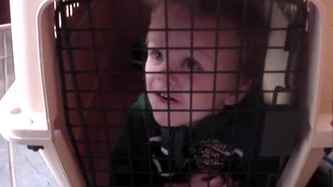 Toddler Talk Doggie cage