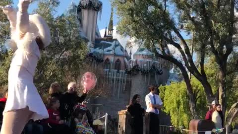 Christmas Parade at Disneyland- -Jan 2019