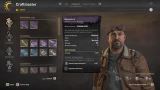 Dying Light 2 - What Recipes to upgrade first at Craftsmaster