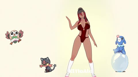 Sylvia Bikini Konosuba Pokémon dancing POKÉDANCE #mmd #Sylvia #Konosuba