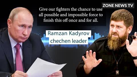 Vladimir Putin - Ramzan Kadyrov's conversation about the war in Ukraine.