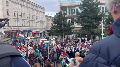 LIVERPOOL FREE PALESTINE PROTEST: WOKE DOPES?