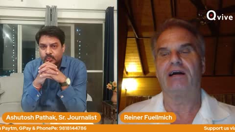 Reiner Fuellmich LIVE on QVIVE _ INDIA DEBATES WITH ASHUTOSH PATHAK 16th Mar 2022