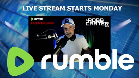 Robb On Rumble STARTS MONDAY!