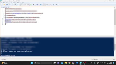 PowerShell Script to Check If a Computer Belongs to a Specific OU in Active Directory