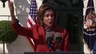 CRAZY Nancy Forces Audience To Applaud Biden