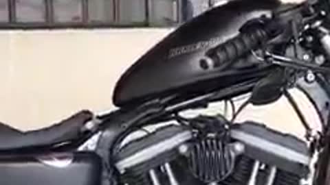 furious mom with motorcycle !!