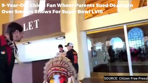 9-Year-Old Chiefs Fan Whose Parents Sued Deadspin Over Smears Shows For Super Bowl LVIII